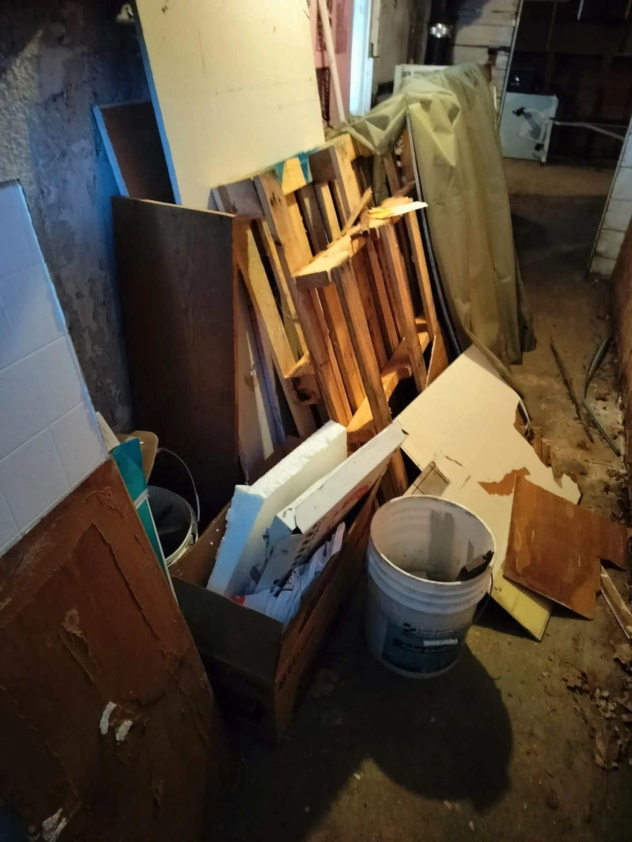 Junk removal job