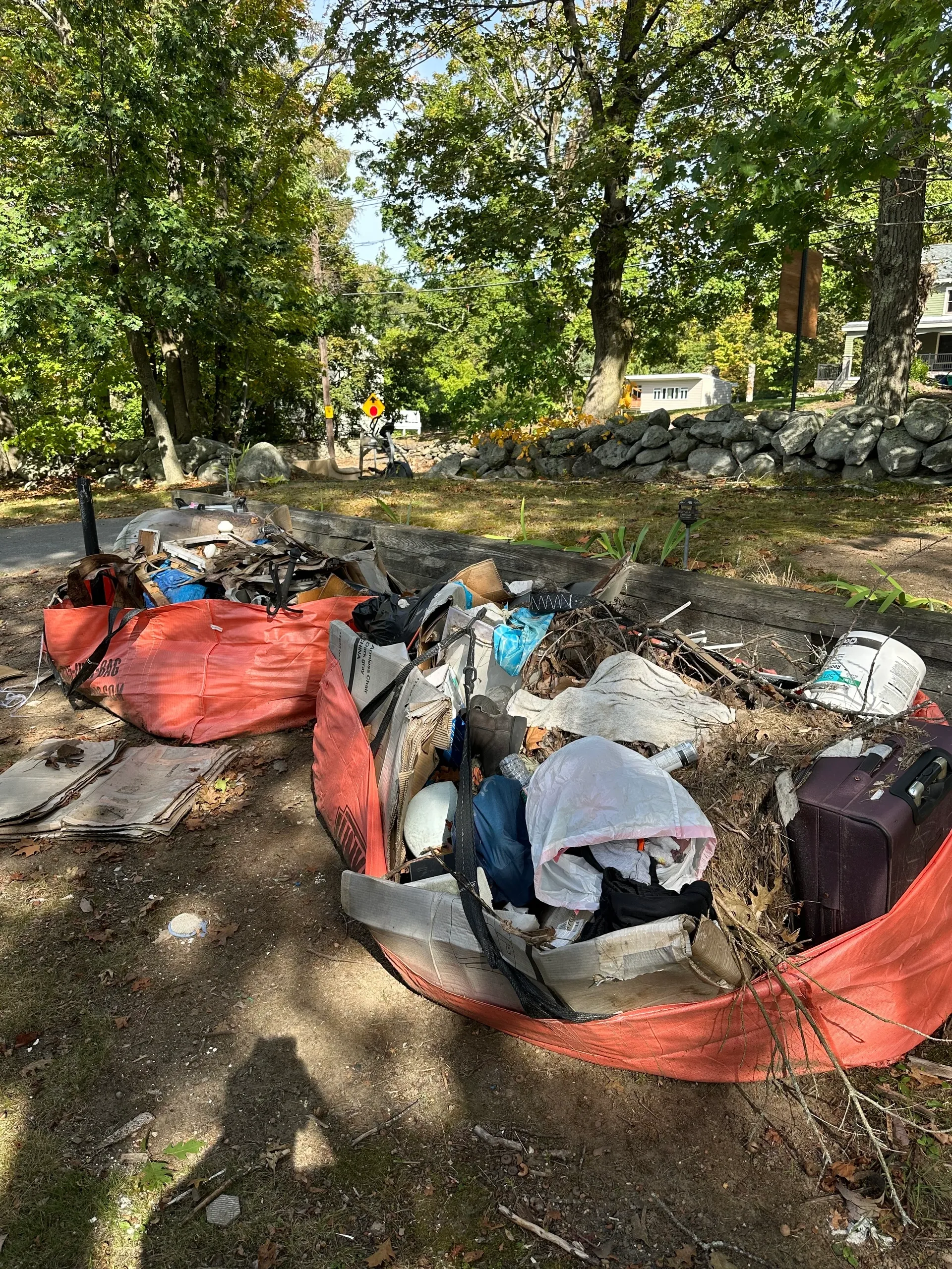 Junk removal job