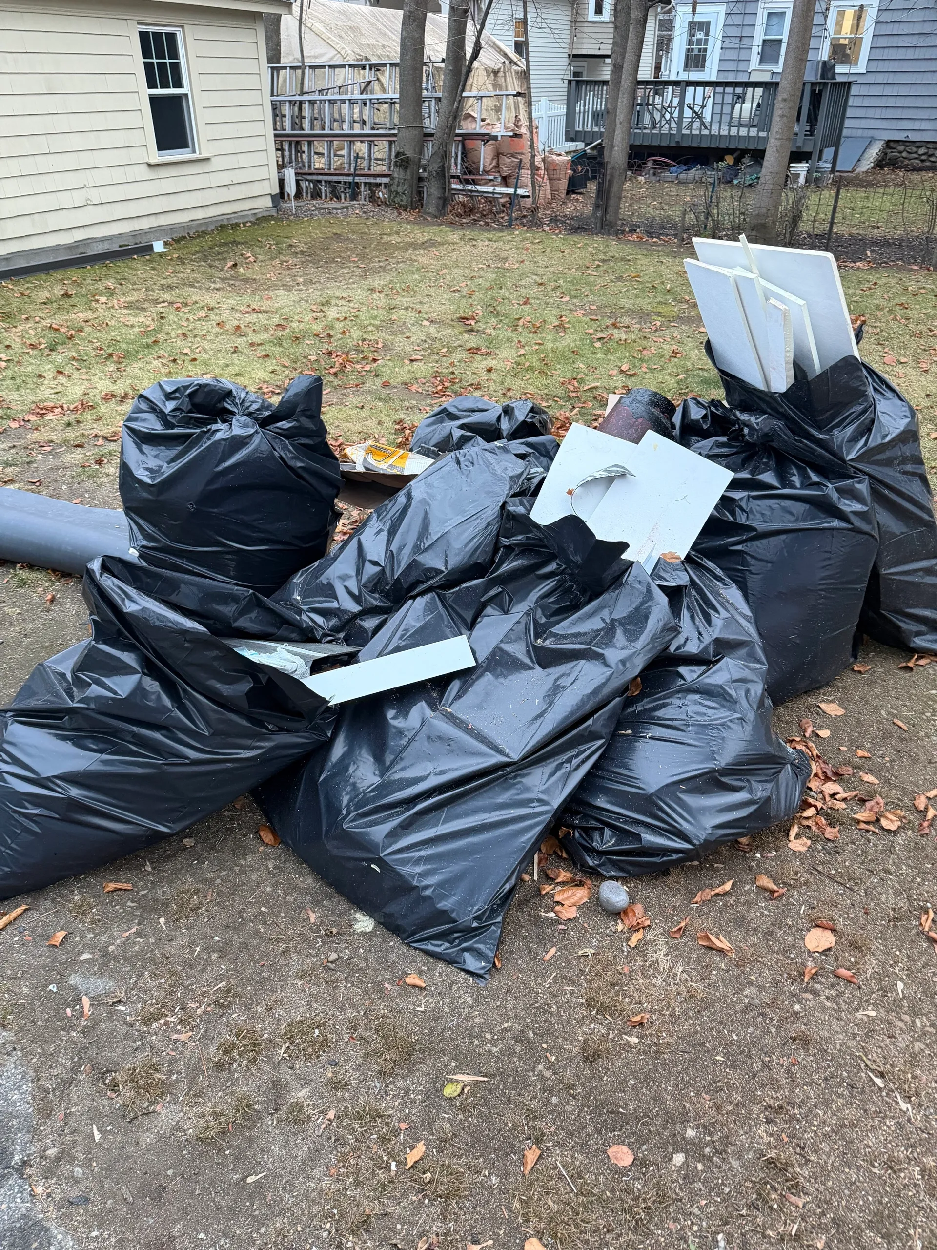 Junk removal job