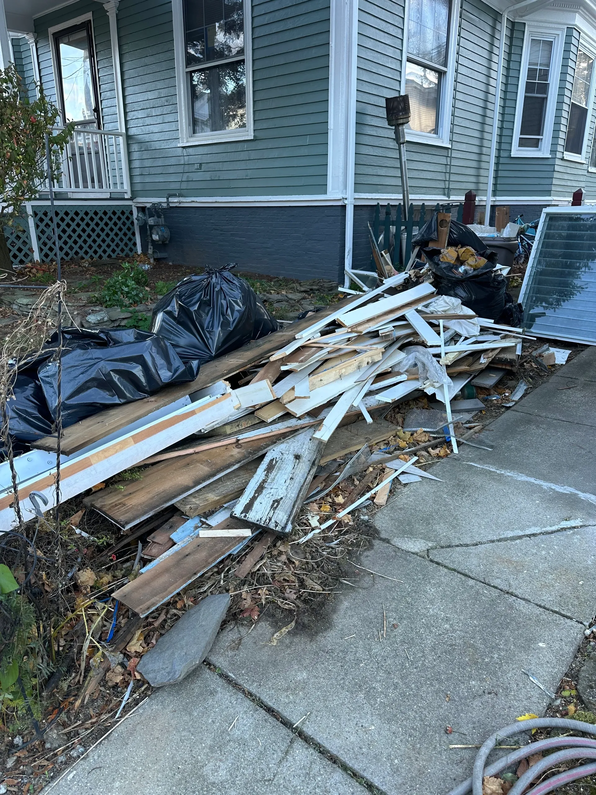 Junk removal job
