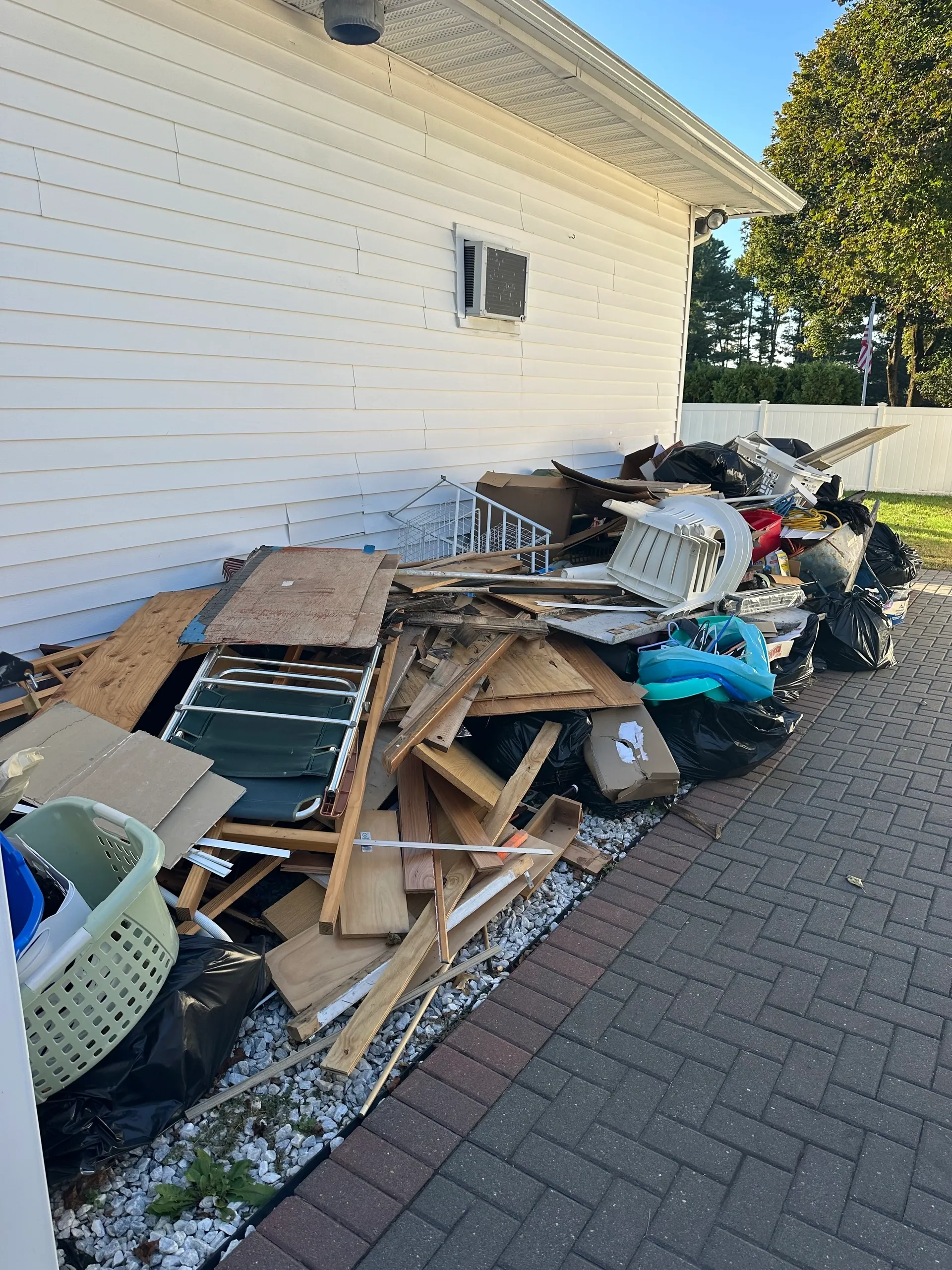 Junk removal job